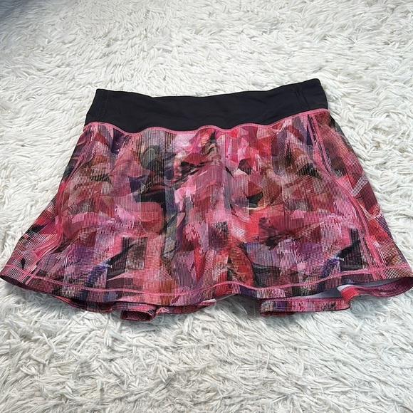 Lululemon Pace Rival Skirt (Tall) *No Panels Sun Dazed Multi Pink / Super Dark - Picture 1 of 6